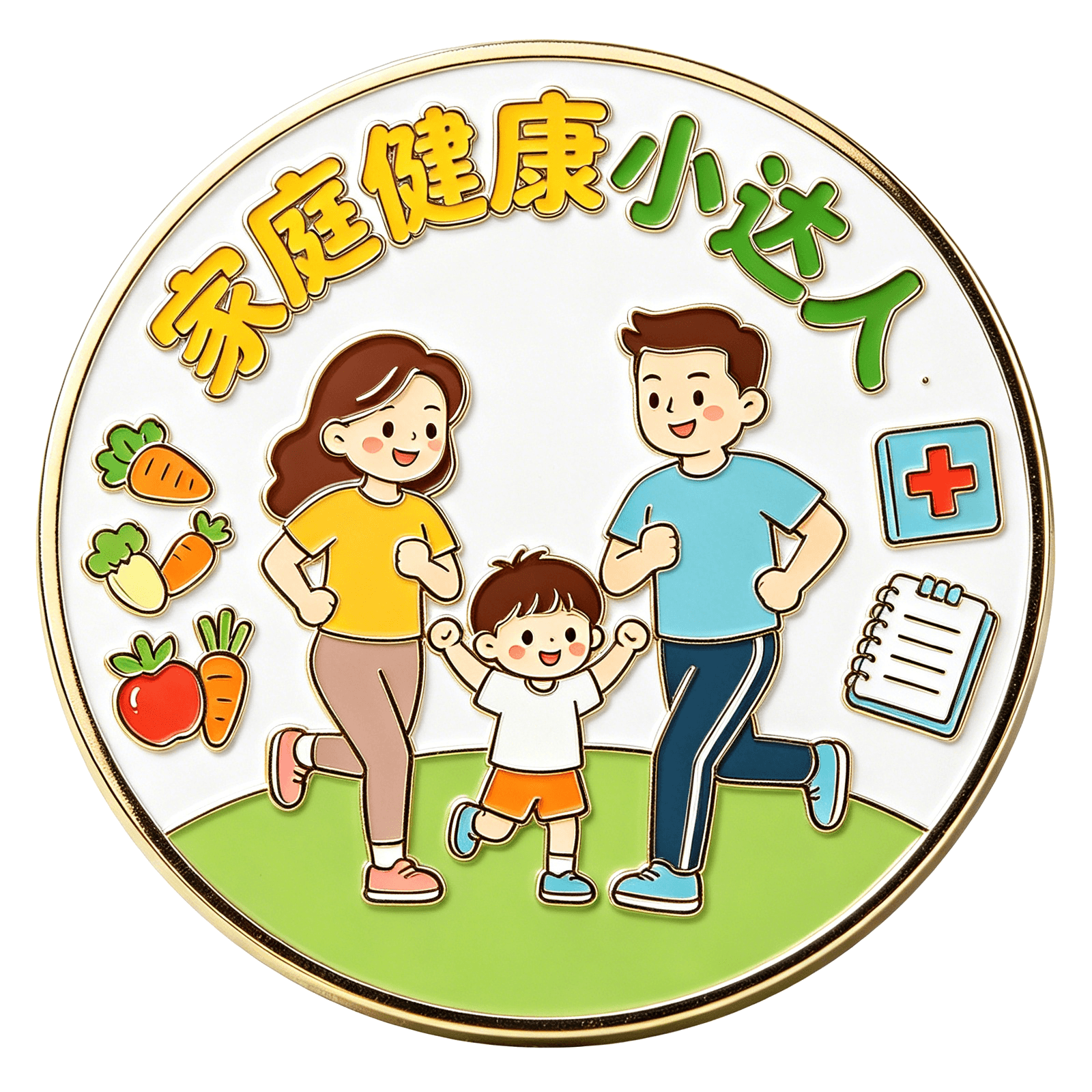 家庭健康小达人勋章